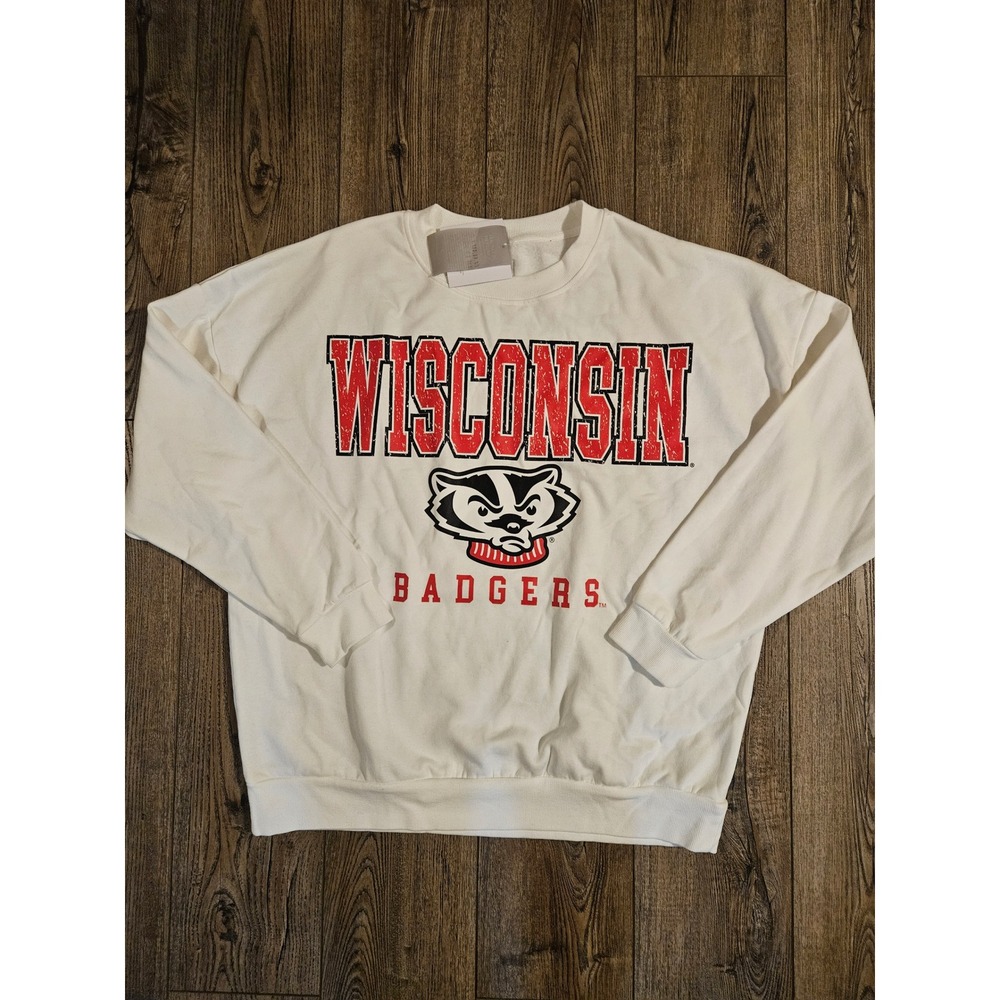 Wisconsin badgers Gameday Couture Sweatshirt Women's Size L